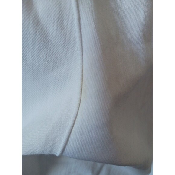 Talbots Wide Leg Crop Jeans High‎ Rise Stretch Pockets White Size 18W - Picture 9 of 11
